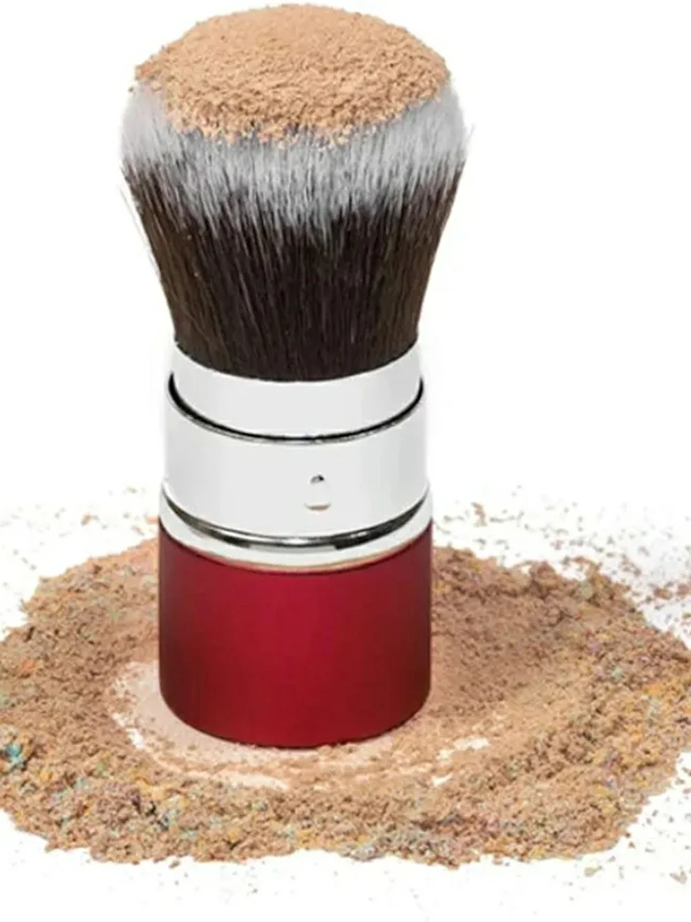 YBF Complexion Perfection Finishing Powder with Kabuki Brush